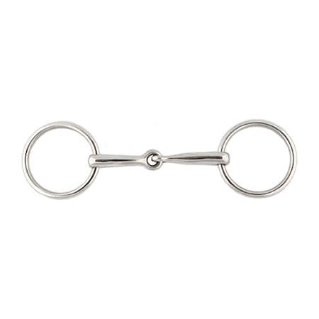Jacks Imports Stainless Steel Loose Ring Bradoon Bit 5" 20129-5